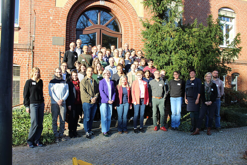 
	Gruppenbild der Projektteilnehmenden auf der Abschlussveranstaltung.
