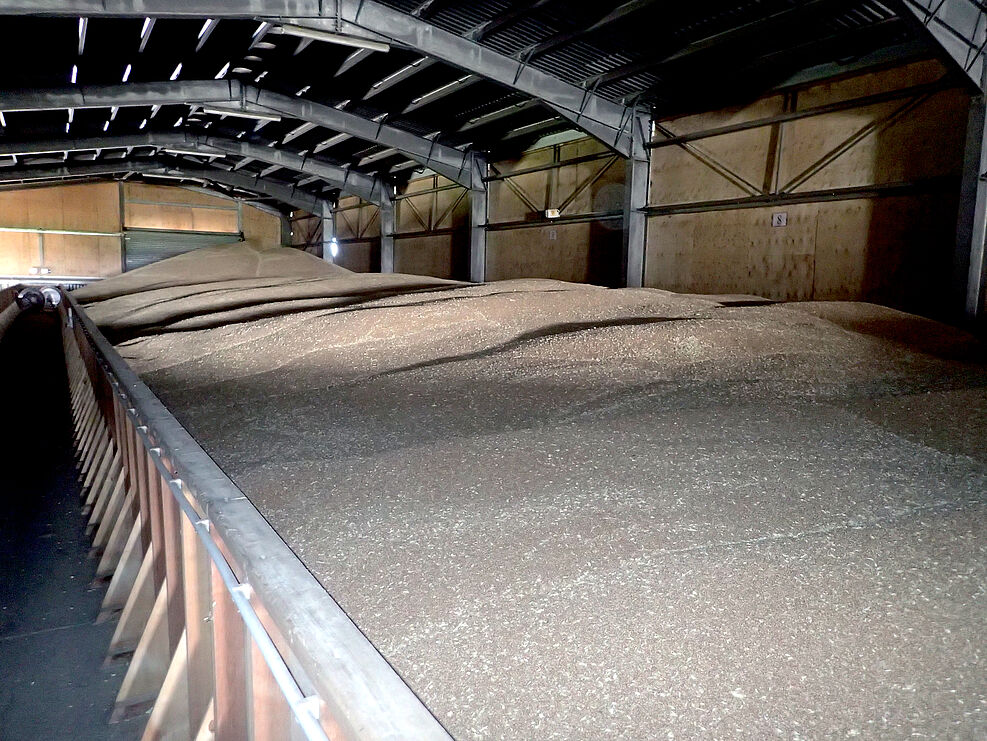 
	Vorratslager Getreide.
