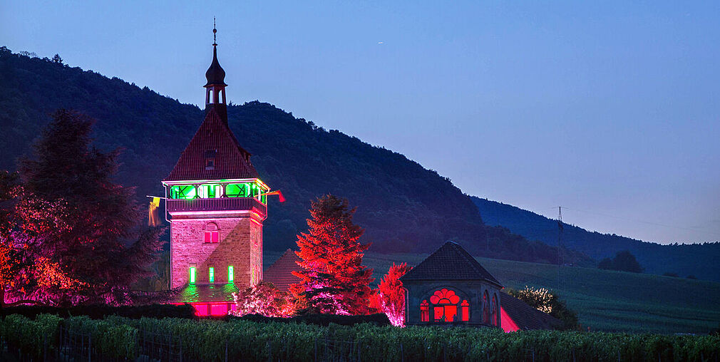 JKI-Standort Geilweilerhof bei Nacht