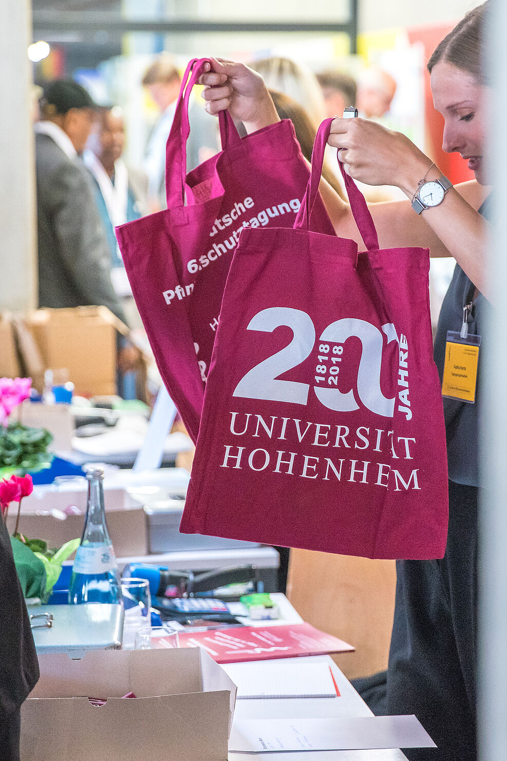 
	Stofftasche: 61. Deutsche Pflanzenschutztagung 2018. Foto: Robert Zech

