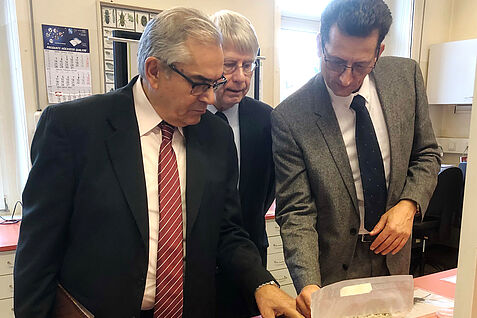 Enzo Benech, Agrarminister Uruguays, besucht JKI Berlin am 13.3.2019 zwecks Sondierungsgesprächen Kooperation. ©JKI