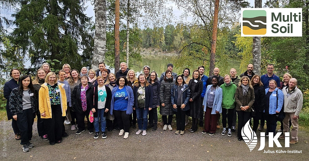 
	Gruppenfoto: Mulitsoil Kick-off meeting in Tuusula, Finnland September 2025, Foto: Martin Behrens
