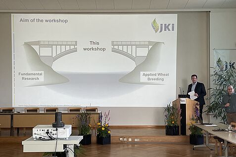 Workshop schlägt die Brücke zwischen Grundlagenforschung und angewandter Weizenzüchtung. ©V. Kommerell/CIMMYT