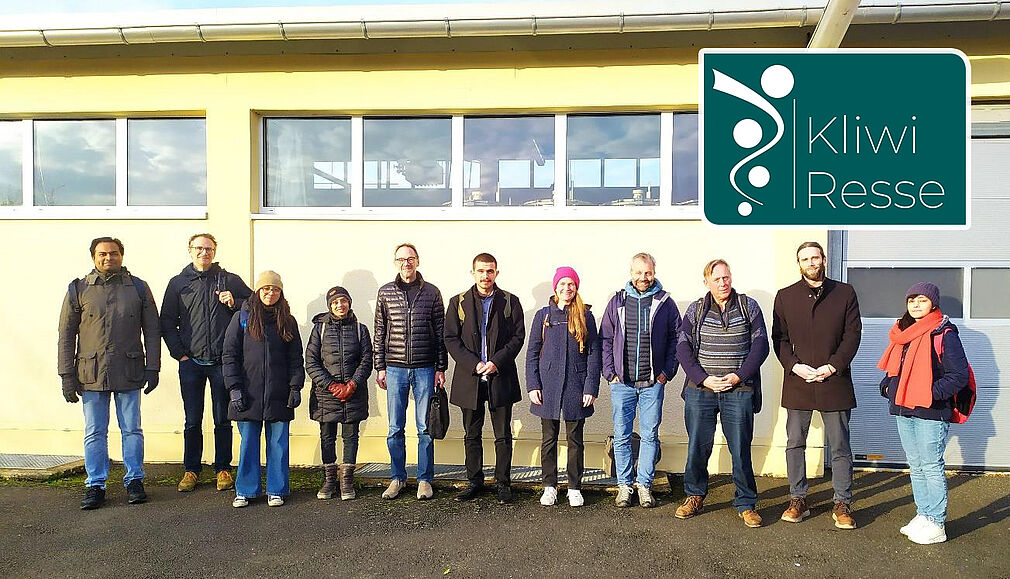 Das KliWiReSSE-Konsortium im Rahmen eines Projektmeetings am JKI – Institut für Rebenzüchtung Geilweilerhof (Foto: Nagarjun Malagol, JKI)