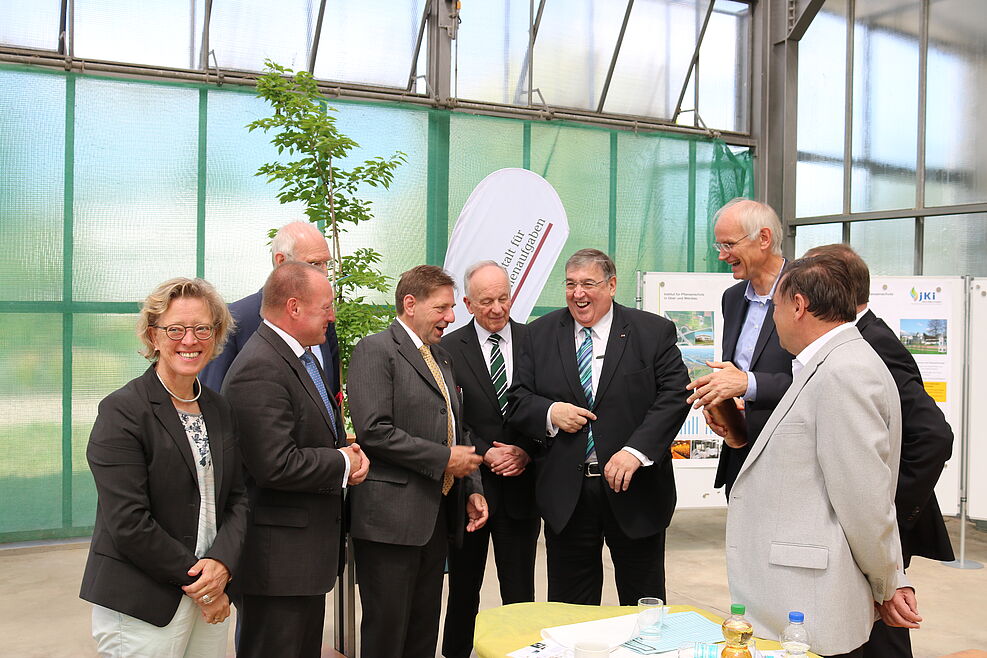 
	Bild: Grundsteinlegung Neubau JKI-Standort Dossenheim/Heidelberg
