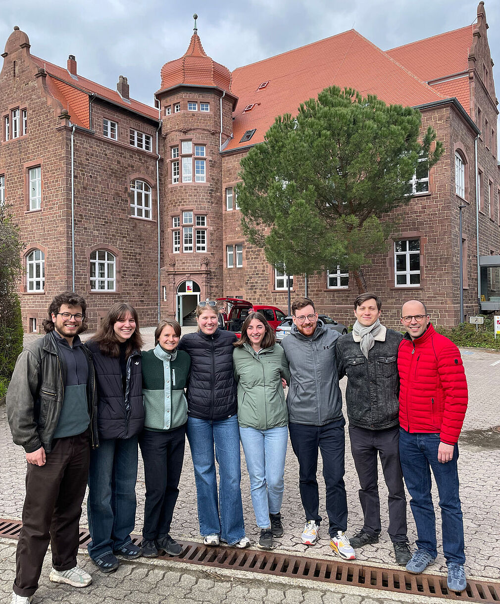 Studierende des Masterstudiengangs Biologie der Technischen Universität Darmstadt zu Gast am Julius Kühn-Institut – Institut für Biologischen Pflanzenschutz in Dossenheim. Foto: Max Paluch/JKI