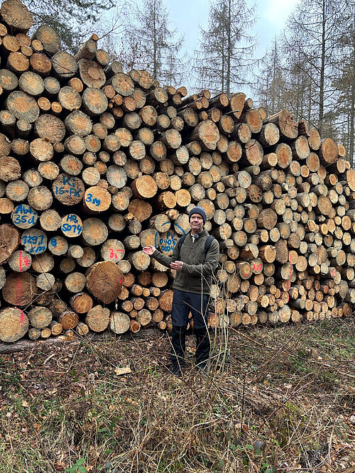 Mit den anschaulichen und wertvollen wissenschaftlichen Informationen lässt sich der Wald im Wandel besser verstehen. © Sarah Barnert/JKI